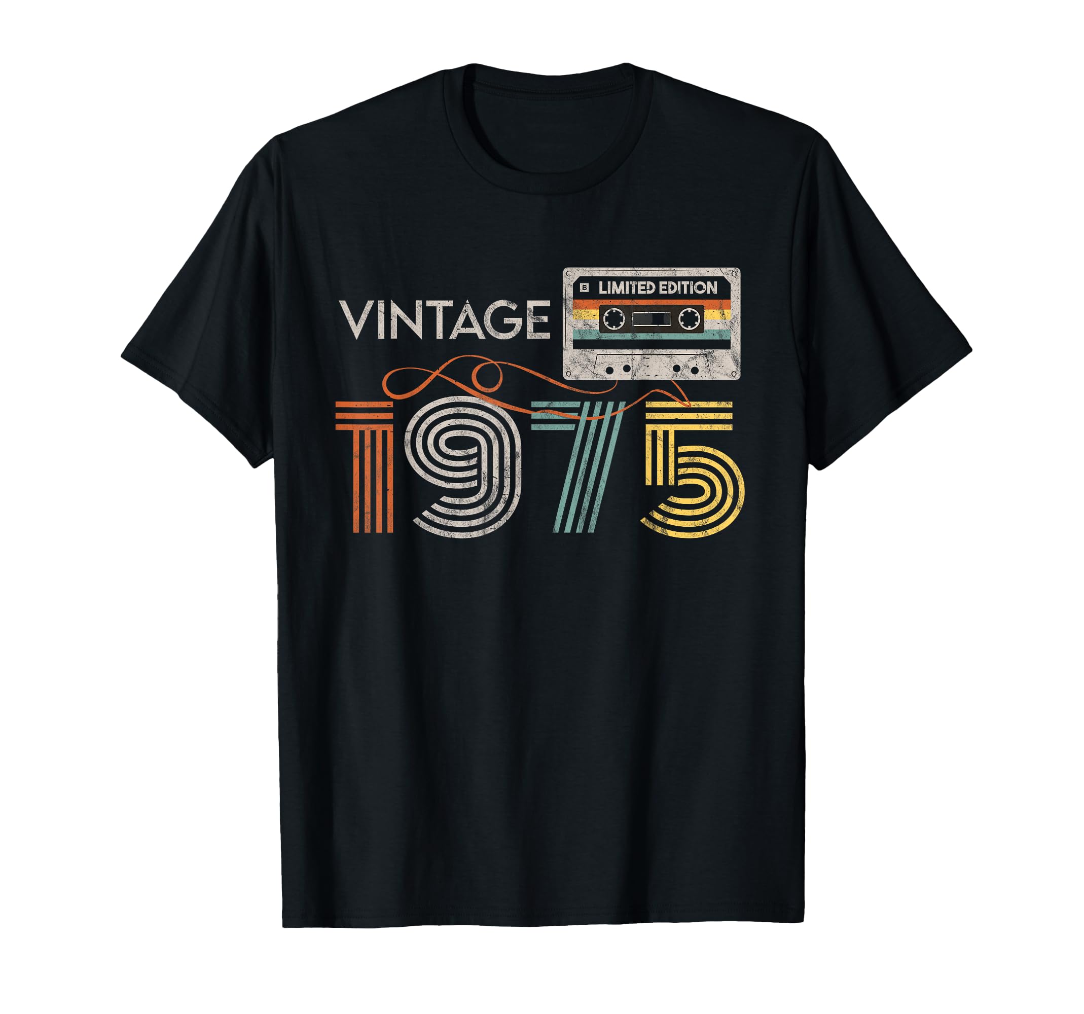 Mens 1975 45 46Th Birthday Gift T-Shirt - Aesthetic Graphic for Adults - T-Shirt, Sweatshirt, Hoodie