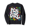 Fly 80S 90S Old School B Hip Hop Sweatshirt - Minimalist Print for Adults - T-Shirt, Sweatshirt, Hoodie