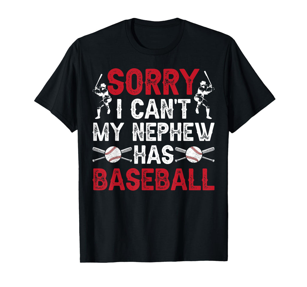 My Nephew Has Baseball Uncle T-Shirt - Aesthetic Graphic for Adults - T-Shirt, Sweatshirt, Hoodie