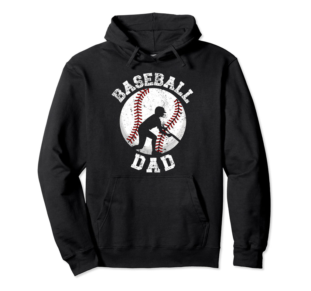 Baseball Dad Proud Dad Baseball Player Hoodie - Streetwear Style Men Women - T-Shirt, Sweatshirt, Hoodie