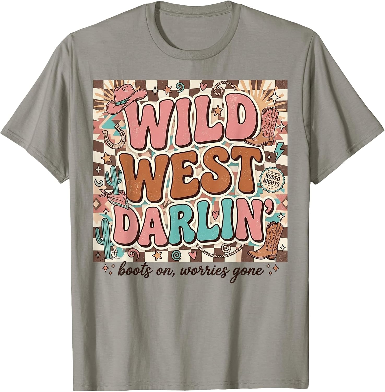 Country Rodeo Boot girl Merch Co - Adult & Kids T-Shirts, Sweatshirts & Hoodies apparel design preview 1