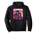 Punk Is Not Dead Synthwave Vaporwave Hoodie - Custom Art Print Unisex - T-Shirt, Sweatshirt, Hoodie