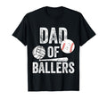 Dad Ballers Volleyball Baseball T-Shirt - Streetwear Style for Adults - T-Shirt, Sweatshirt, Hoodie