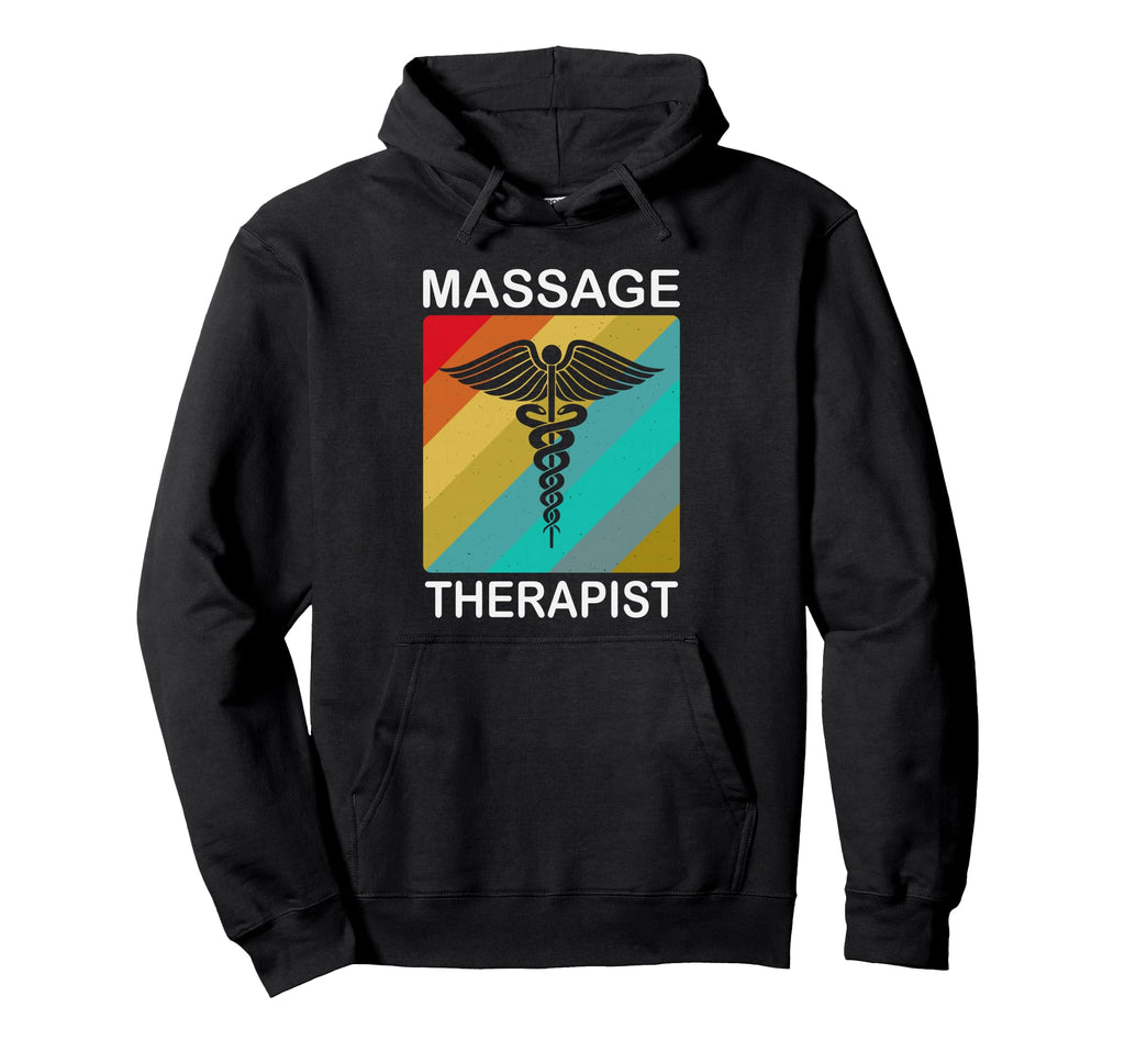 Bodywork Practitioner Caduceus Stripes Hoodie - Streetwear Style Unisex - T-Shirt, Sweatshirt, Hoodie