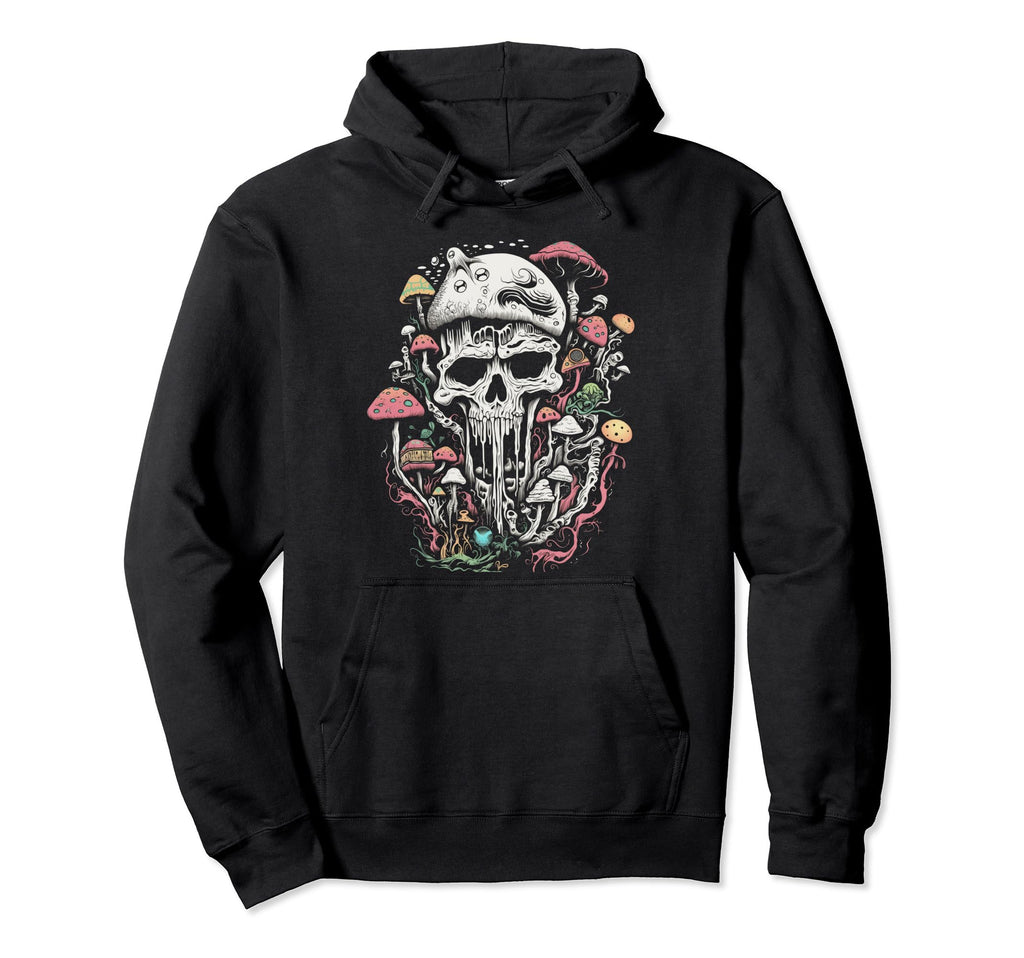 Hippie Boho Skeleton 26 Hoodie - Trendy Graphic for Adults - T-Shirt, Sweatshirt, Hoodie