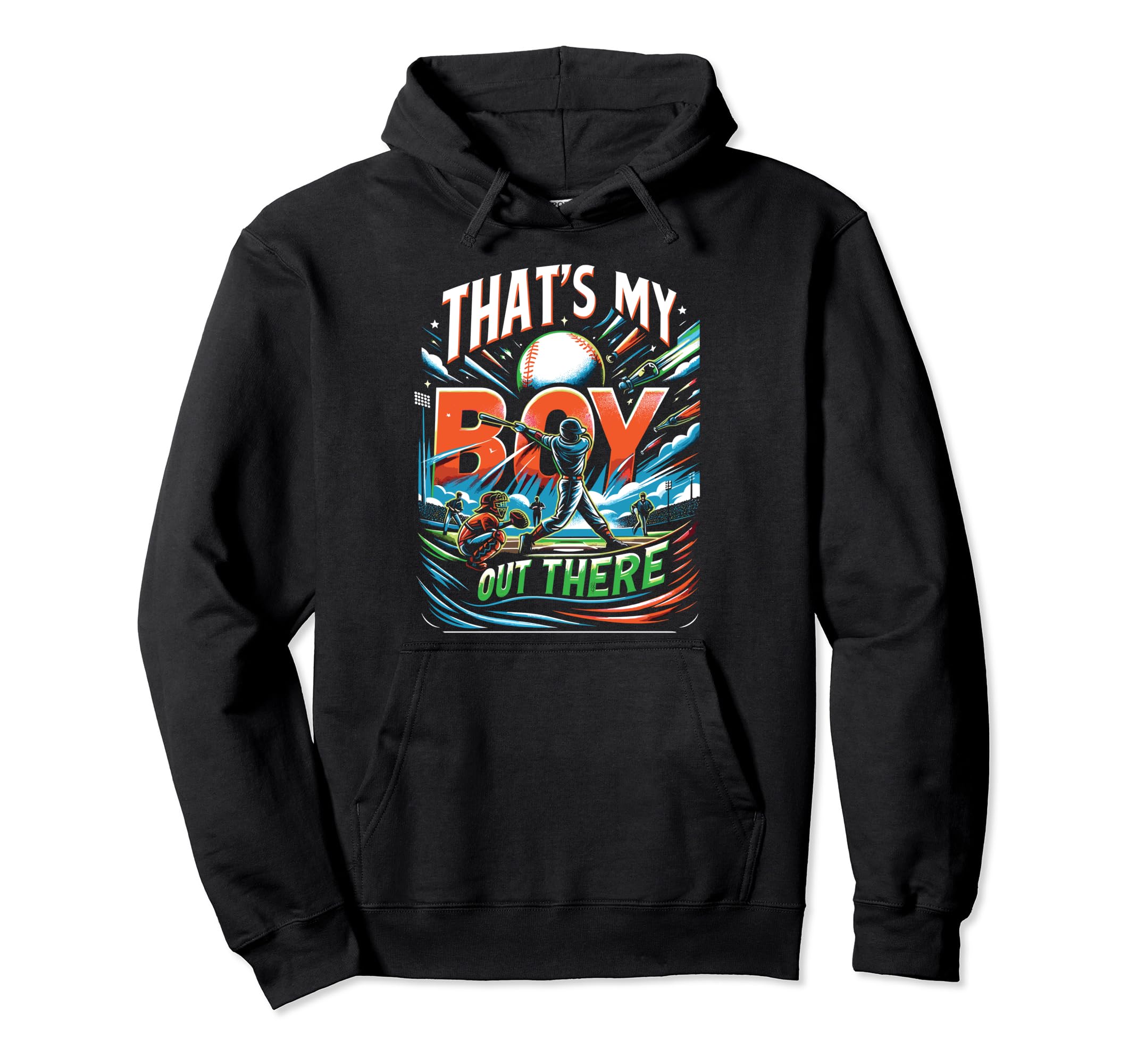 Baseball Daddy Fathers Day Baseball Dad Hoodie - Custom Art Print Unisex - T-Shirt, Sweatshirt, Hoodie