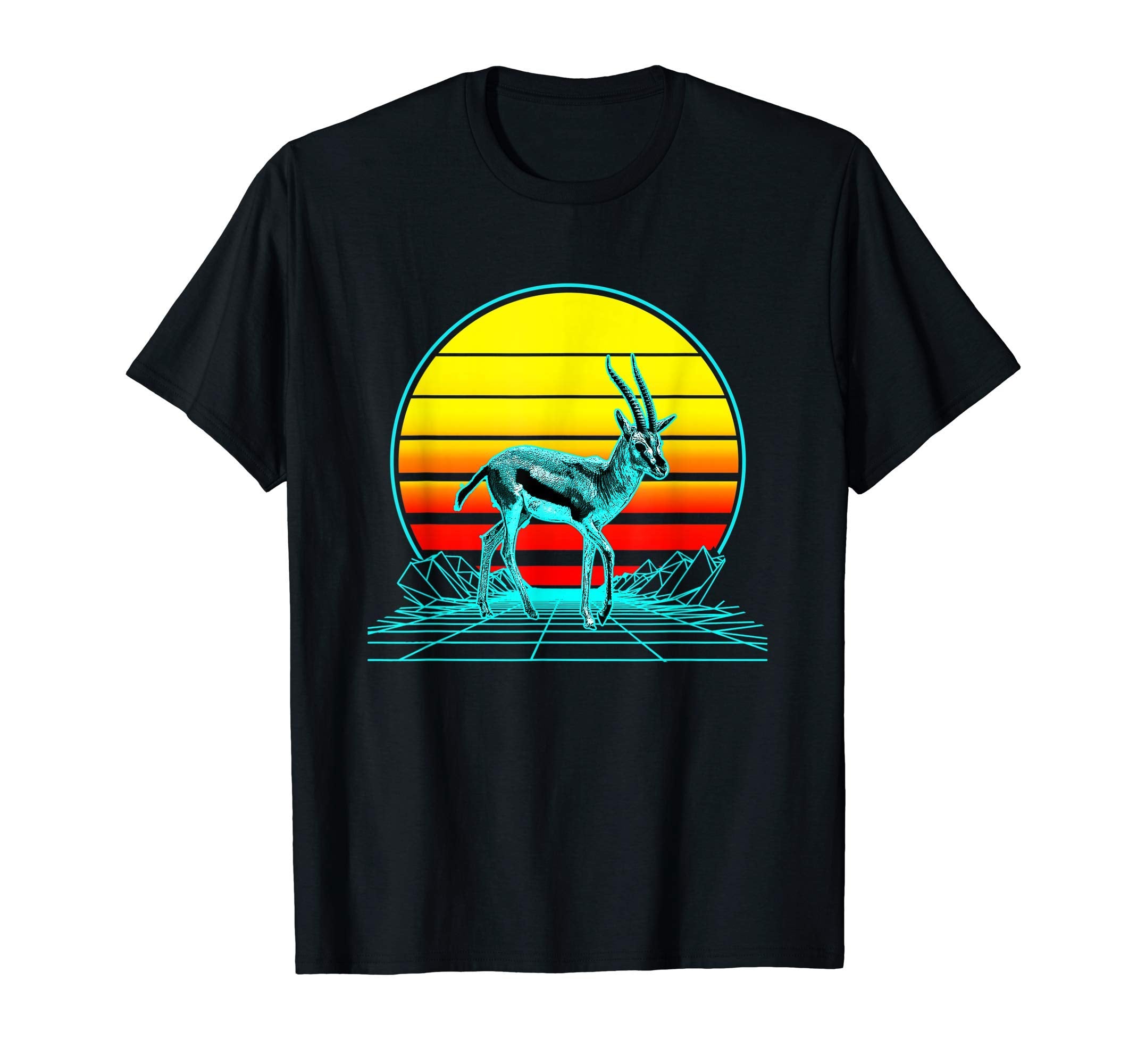 Sunset Gazelle T-Shirt - Unique Graphic Men Women - T-Shirt, Sweatshirt, Hoodie