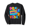90S Vibe Nineties Cassette Tape Sweatshirt - Unique Graphic for Adults - T-Shirt, Sweatshirt, Hoodie