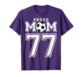 Number 77 Custom Proud Soccer Futbol T-Shirt - Graphic Print for Adults - T-Shirt, Sweatshirt, Hoodie