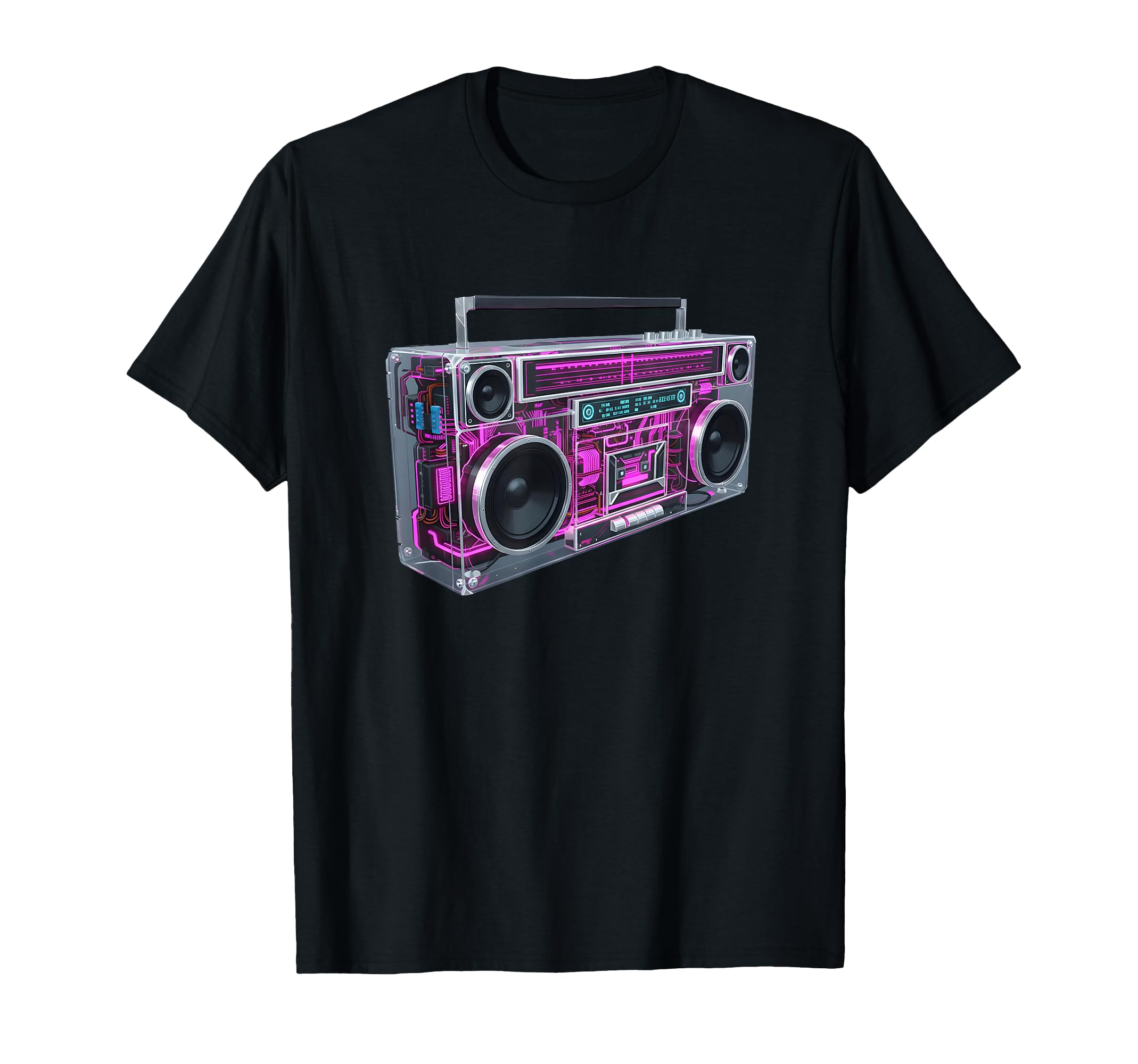 Boombox Old School Cassette Tape T-Shirt - Fun Novelty Design Unisex - T-Shirt, Sweatshirt, Hoodie