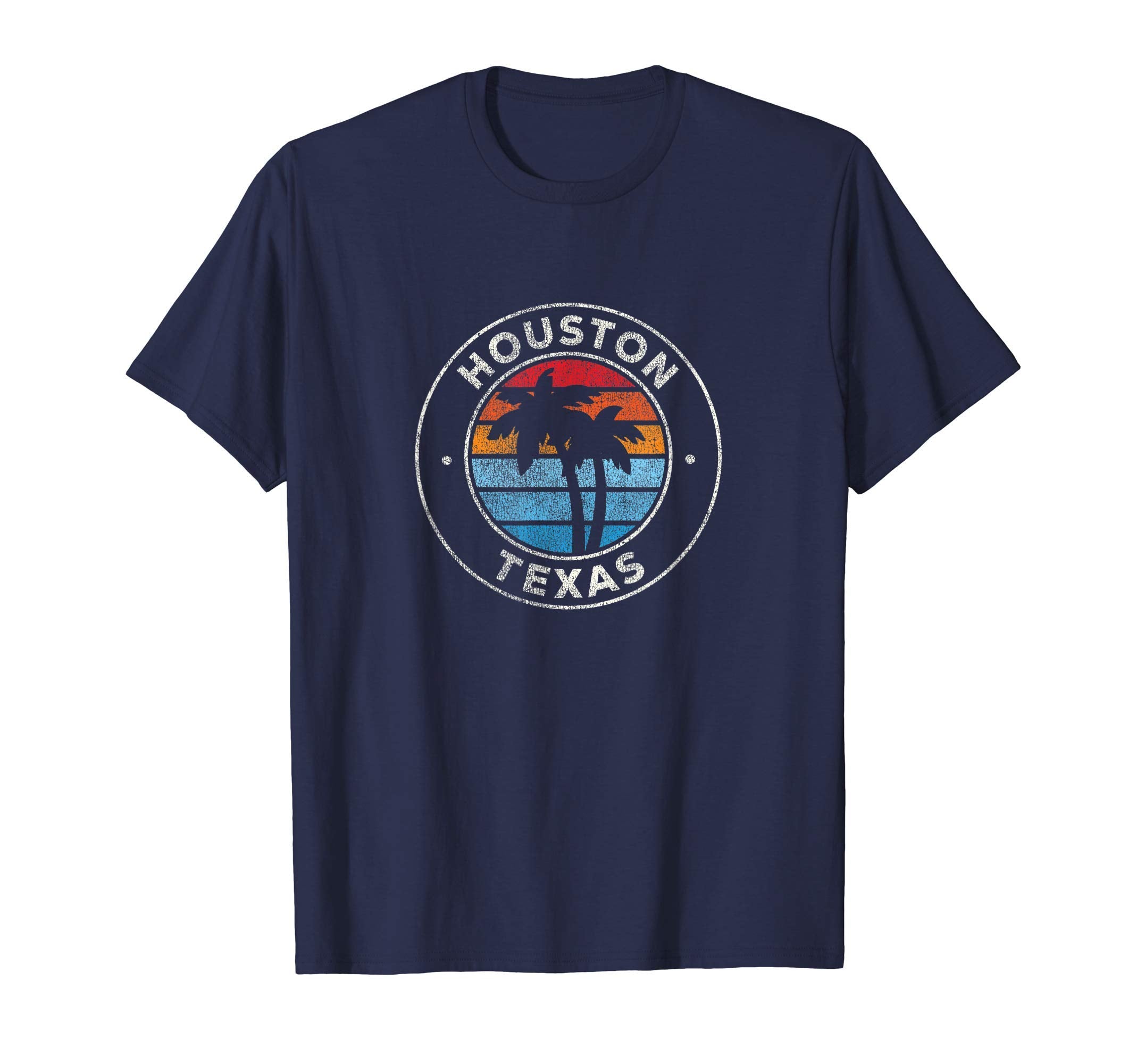 Houston Texas Tx 70S T-Shirt - Graphic Print Unisex - T-Shirt, Sweatshirt, Hoodie