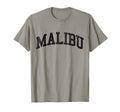 Varsity Malibu California T-Shirt - Aesthetic Graphic Men Women - T-Shirt, Sweatshirt, Hoodie