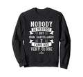 Nobody Is Nick Castellanos Sweatshirt - Minimalist Print Men Women - T-Shirt, Sweatshirt, Hoodie