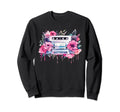 Aesthetic Vaporwave Teens 80S Casette Sweatshirt - Custom Art Print Unisex - T-Shirt, Sweatshirt, Hoodie