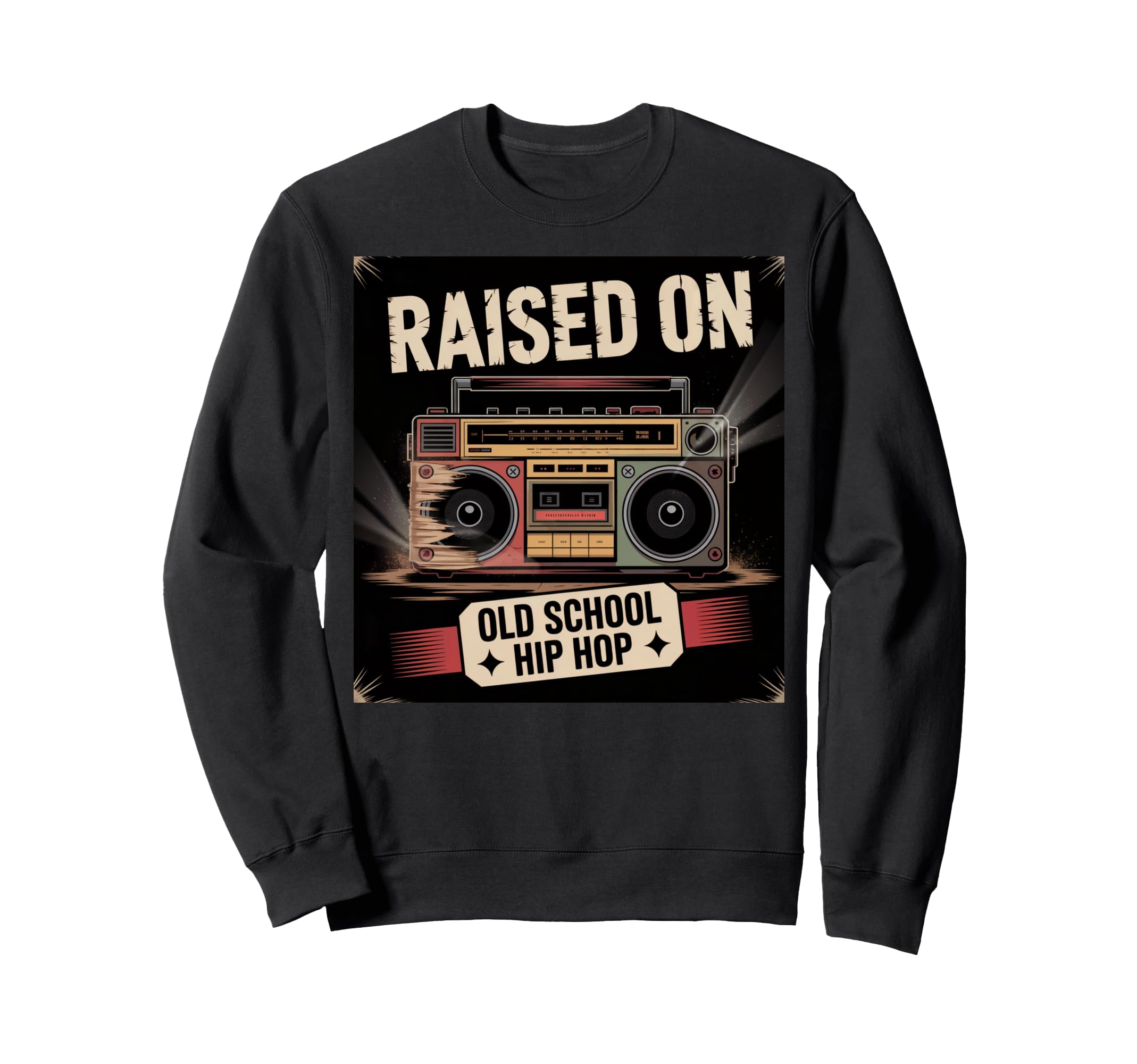 90S Hip Hop Dance Music Old Sweatshirt - Streetwear Style for Adults - T-Shirt, Sweatshirt, Hoodie