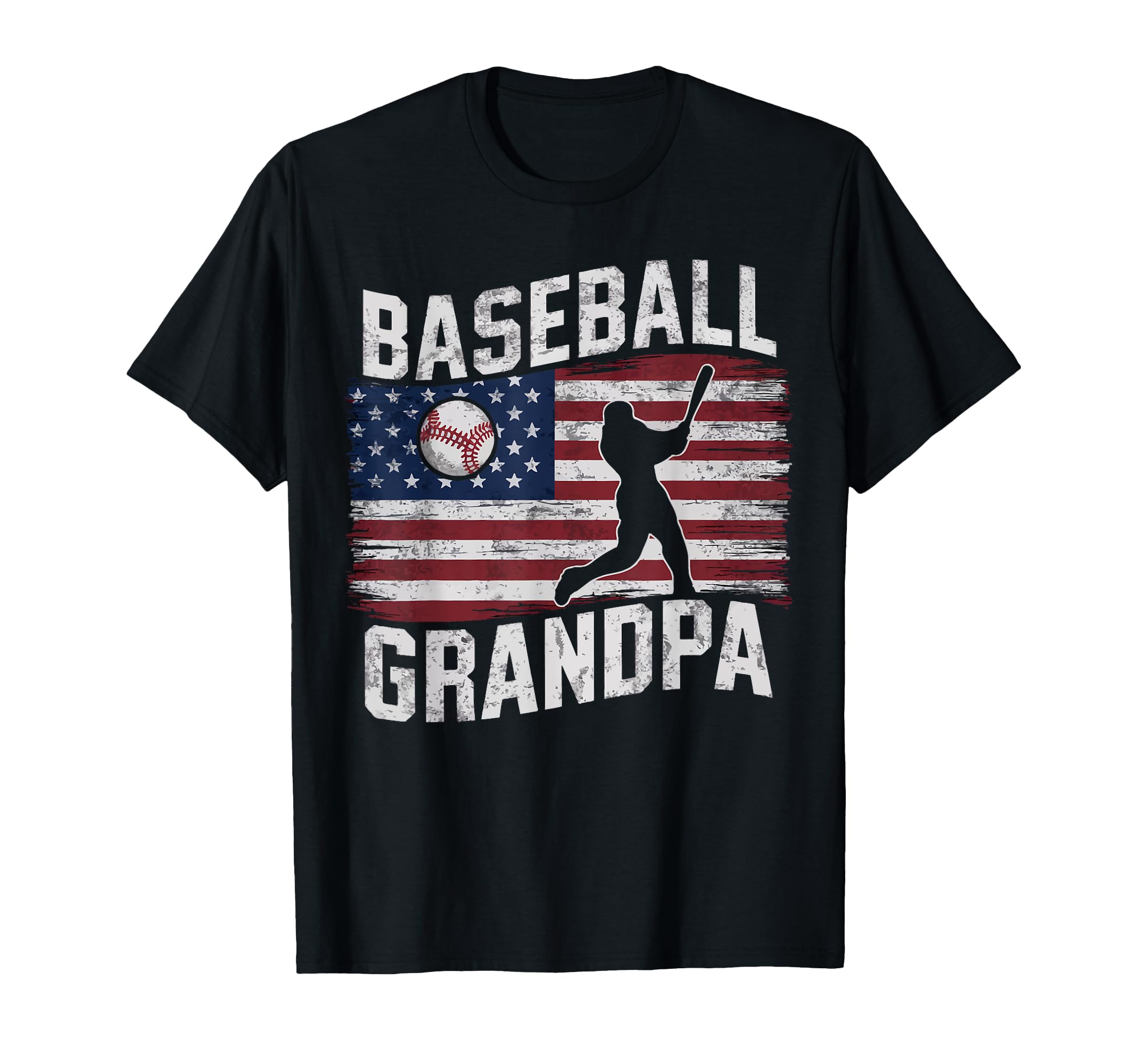 Baseball Grandpa Grandfather Gramps T-Shirt - Graphic Print Unisex - T-Shirt, Sweatshirt, Hoodie