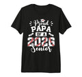 Proud Papa 2026 Senior Baseball T-Shirt - Casual Everyday Wear for Adults - T-Shirt, Sweatshirt, Hoodie