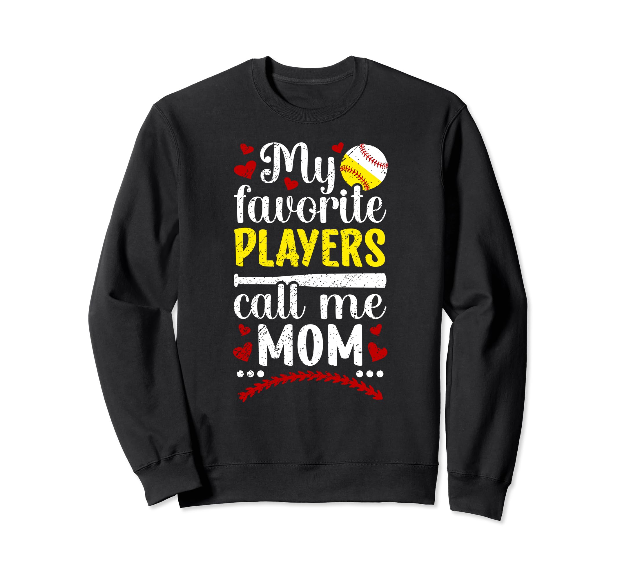 My Favorite Players Call Me Mom Sweatshirt - Aesthetic Graphic for Adults - T-Shirt, Sweatshirt, Hoodie