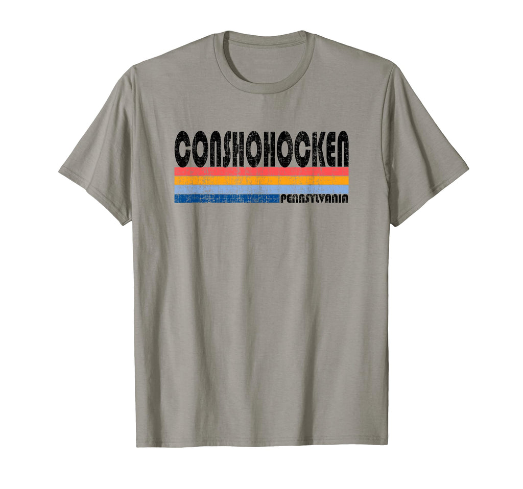70S 80S Conshohocken Pa T-Shirt - Novelty Apparel Men Women - T-Shirt, Sweatshirt, Hoodie