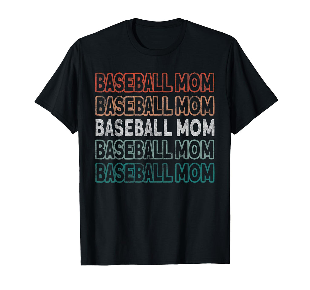Funny Baseball Mom Mothers Day T-Shirt - Unique Graphic Unisex - T-Shirt, Sweatshirt, Hoodie