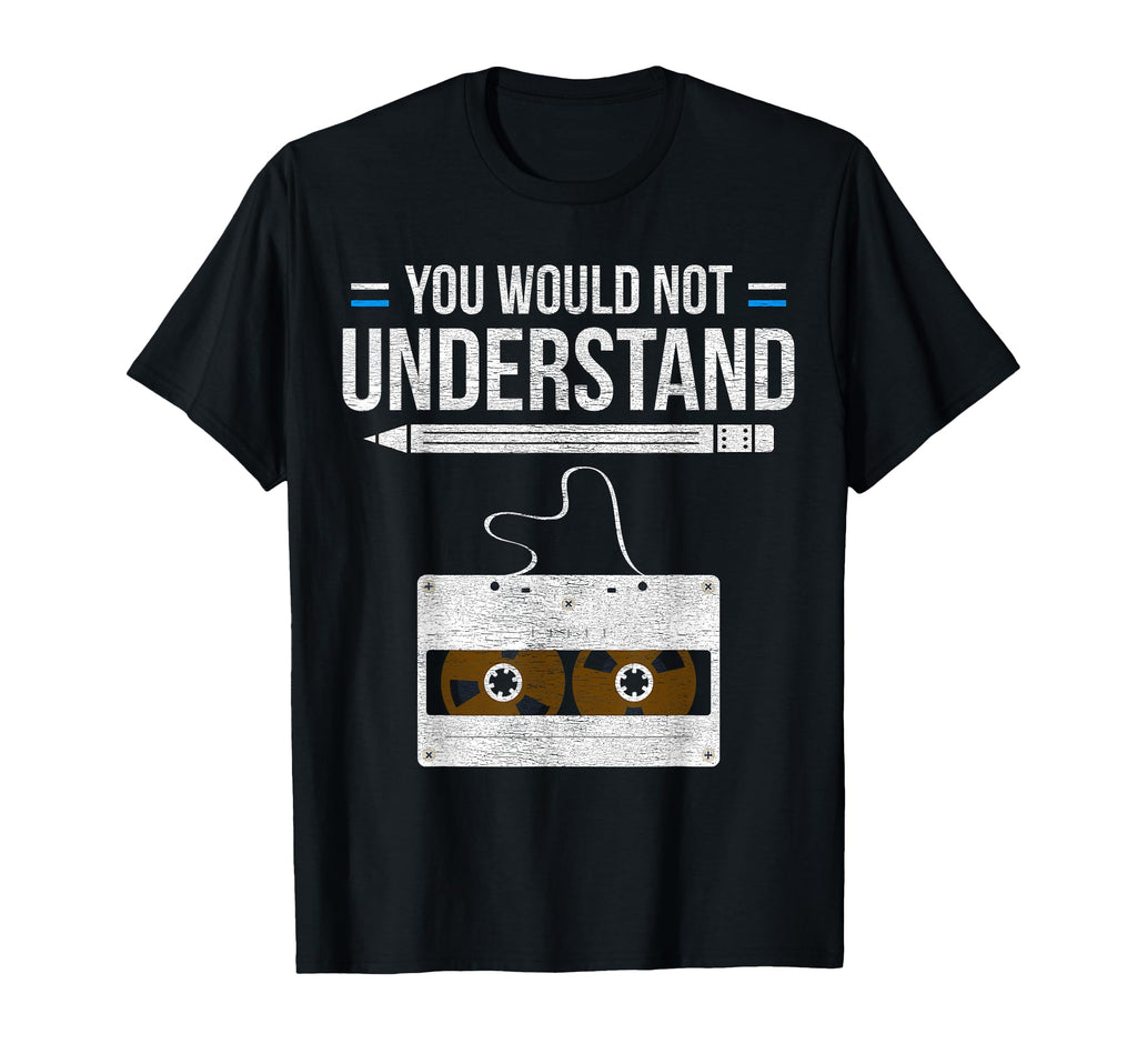 Cassette Tape Music T-Shirt - Trendy Graphic Men Women - T-Shirt, Sweatshirt, Hoodie