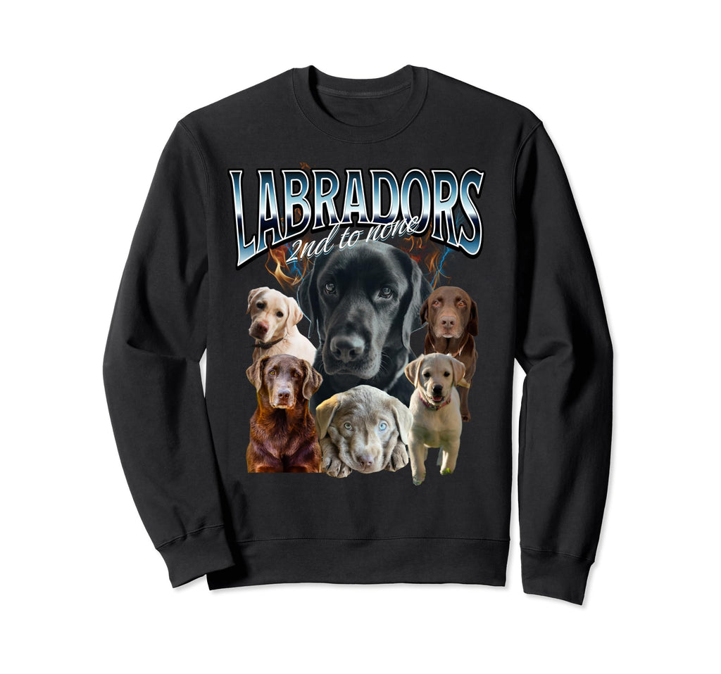 Dog Lovers Labrador Retriever Sweatshirt - Casual Everyday Wear Men Women - T-Shirt, Sweatshirt, Hoodie