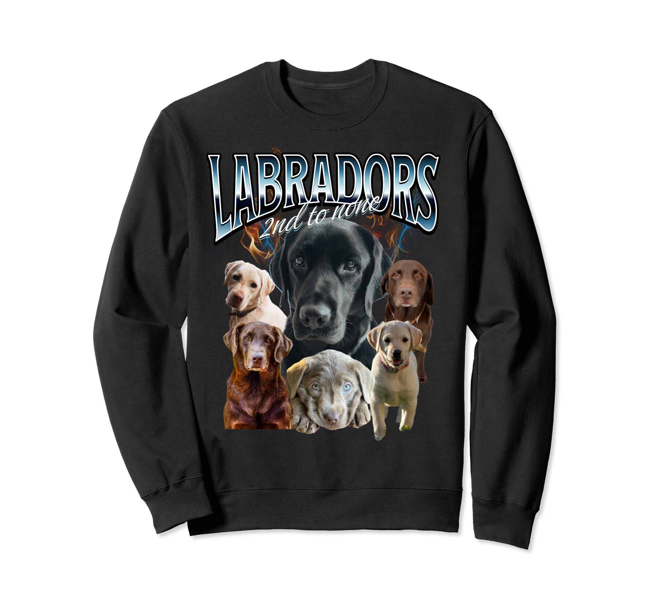 Dog Lovers Labrador Retriever Sweatshirt - Casual Everyday Wear Men Women - T-Shirt, Sweatshirt, Hoodie