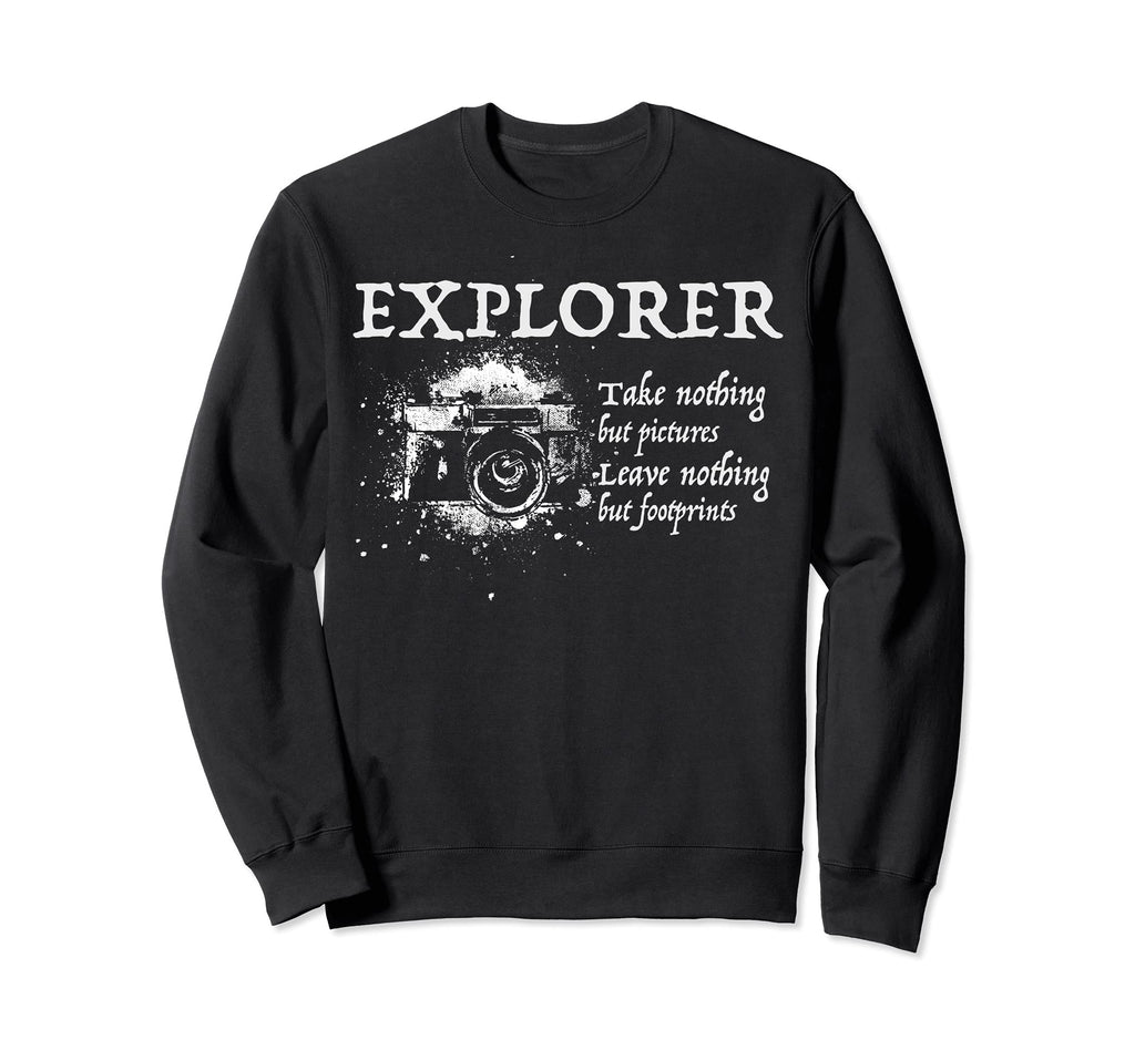 Lost Places Urban Explorer Sweatshirt - Unique Graphic for Adults - T-Shirt, Sweatshirt, Hoodie