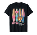 Softball Mama Baseball Mom Bats And T-Shirt - Trendy Graphic for Adults - T-Shirt, Sweatshirt, Hoodie