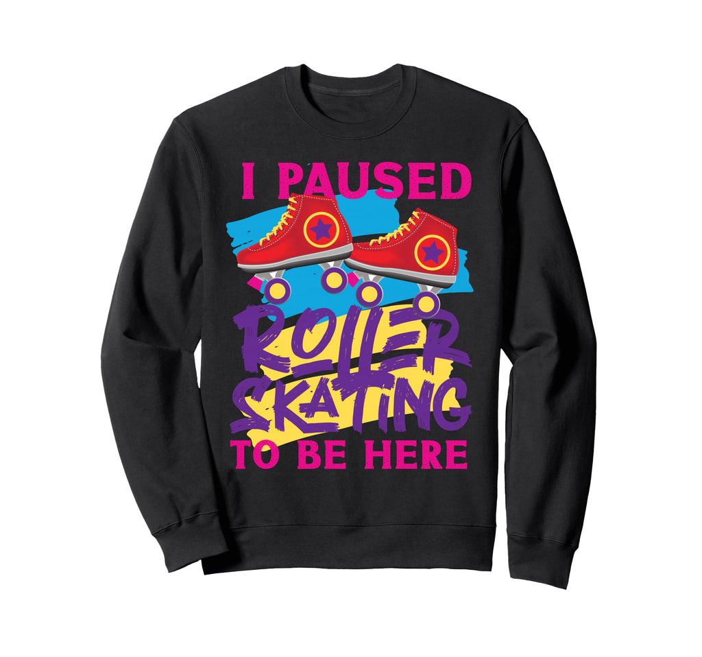 Roller Skating Skate 1970S Sweatshirt - Minimalist Print for Adults - T-Shirt, Sweatshirt, Hoodie