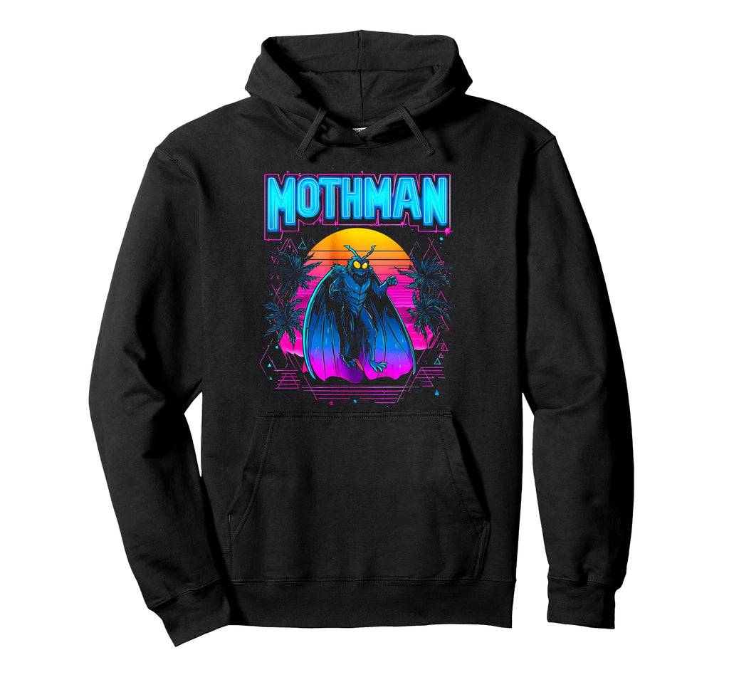 Mothman Cryptozoology Cryptid Hoodie - Minimalist Print Men Women - T-Shirt, Sweatshirt, Hoodie