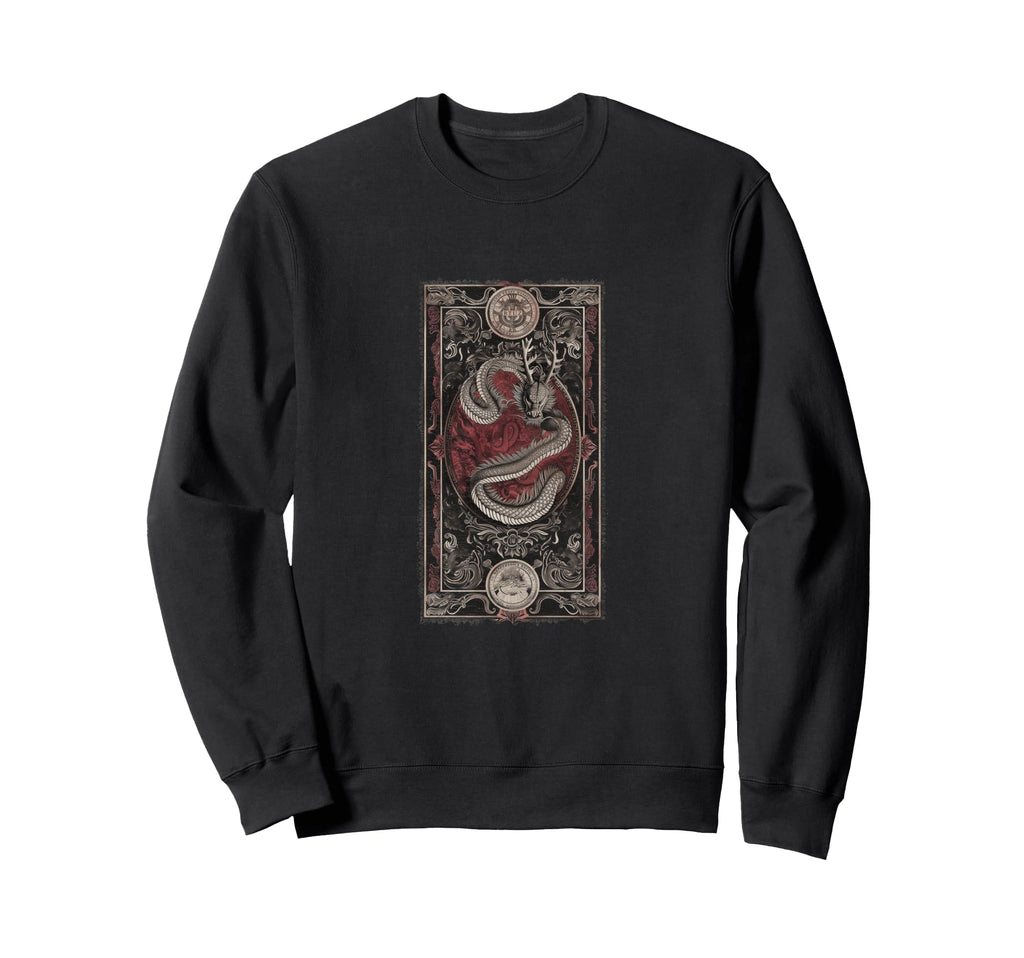 Aesthetic Dragon Streetwear Sweatshirt - Trendy Graphic Men Women - T-Shirt, Sweatshirt, Hoodie