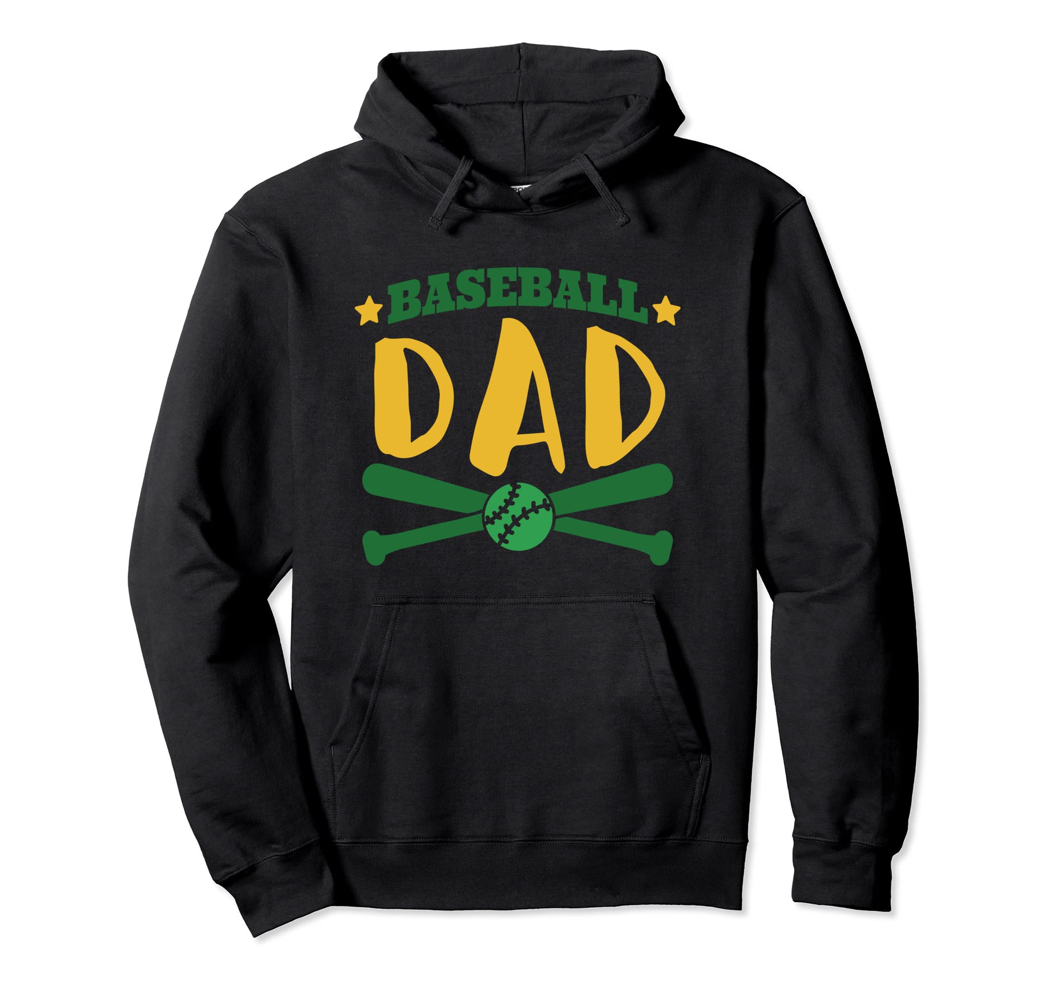 Baseball Dad Father Hoodie - Trendy Graphic Unisex - T-Shirt, Sweatshirt, Hoodie