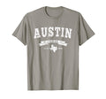 Austin Distressed Tx Capital City T-Shirt - Minimalist Print for Adults - T-Shirt, Sweatshirt, Hoodie