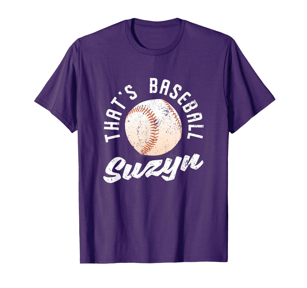 Thats Baseball Suzyn Pitcher Catcher T-Shirt - Unique Graphic Unisex - T-Shirt, Sweatshirt, Hoodie