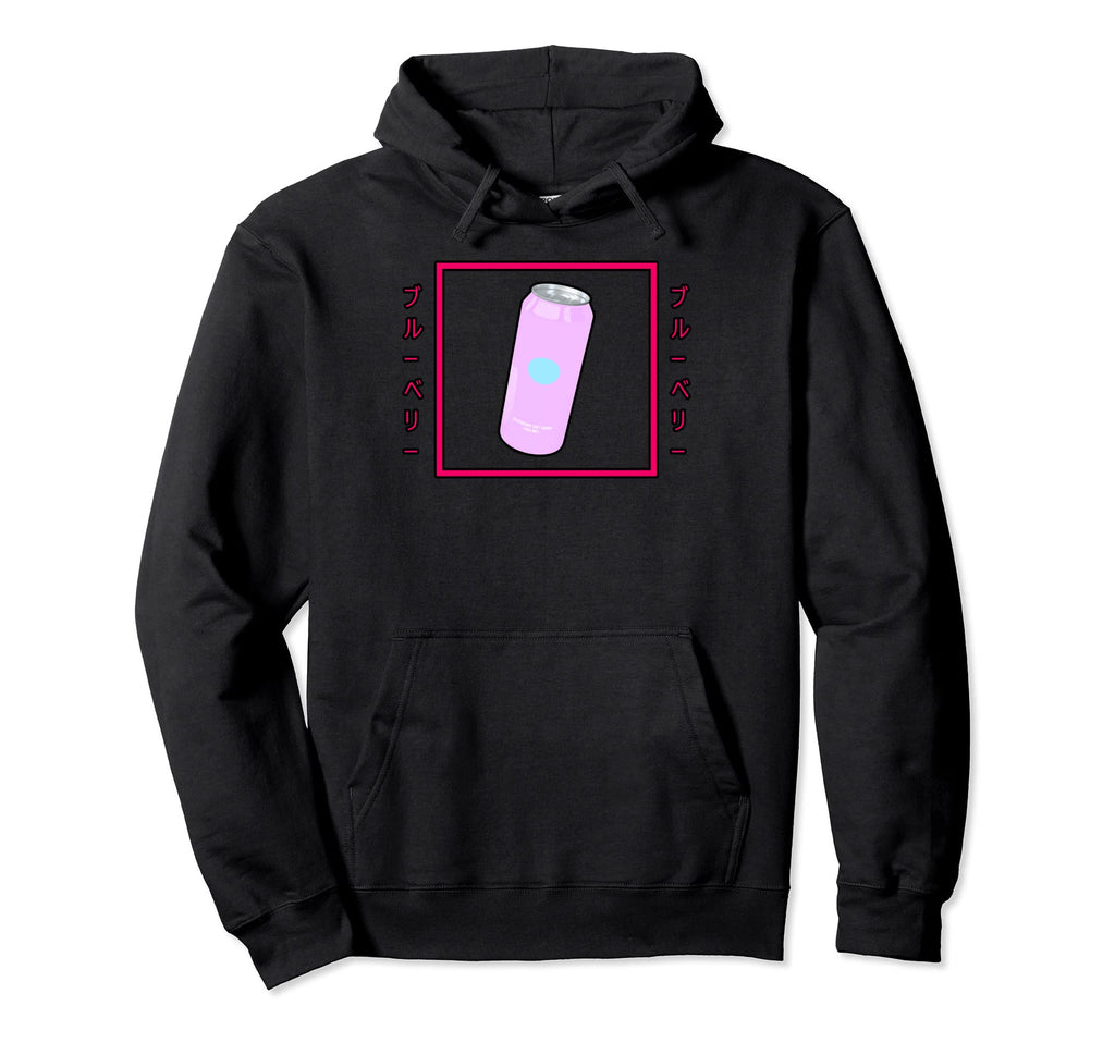 Blueberry Soda Tokyo Soft Drink Hoodie - Graphic Print for Adults - T-Shirt, Sweatshirt, Hoodie