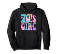 Groovy 70S Birthday Party Hippie Boho Hoodie - Custom Art Print Unisex - T-Shirt, Sweatshirt, Hoodie