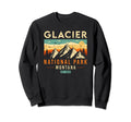 Glacier Est 1910 Montana Sweatshirt - Fun Novelty Design Men Women - T-Shirt, Sweatshirt, Hoodie