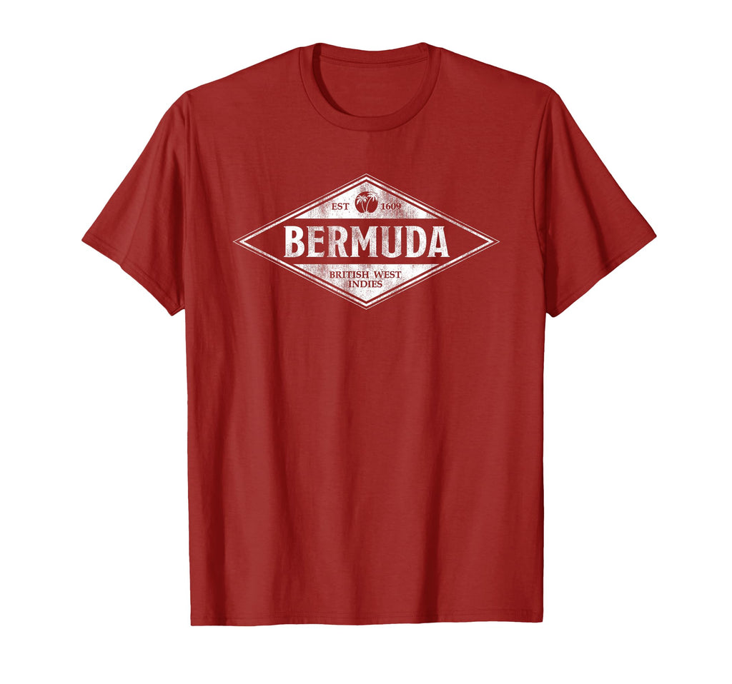 Bermuda Souvenir Throwback Cruise Mens T-Shirt - Trendy Graphic for Adults - T-Shirt, Sweatshirt, Hoodie