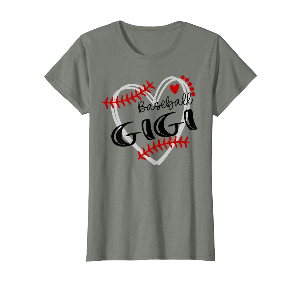 Personalized Baseball Heart Gigi T-Shirt - Fun Novelty Design Unisex - T-Shirt, Sweatshirt, Hoodie