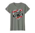 Personalized Baseball Heart Gigi T-Shirt - Fun Novelty Design Unisex - T-Shirt, Sweatshirt, Hoodie