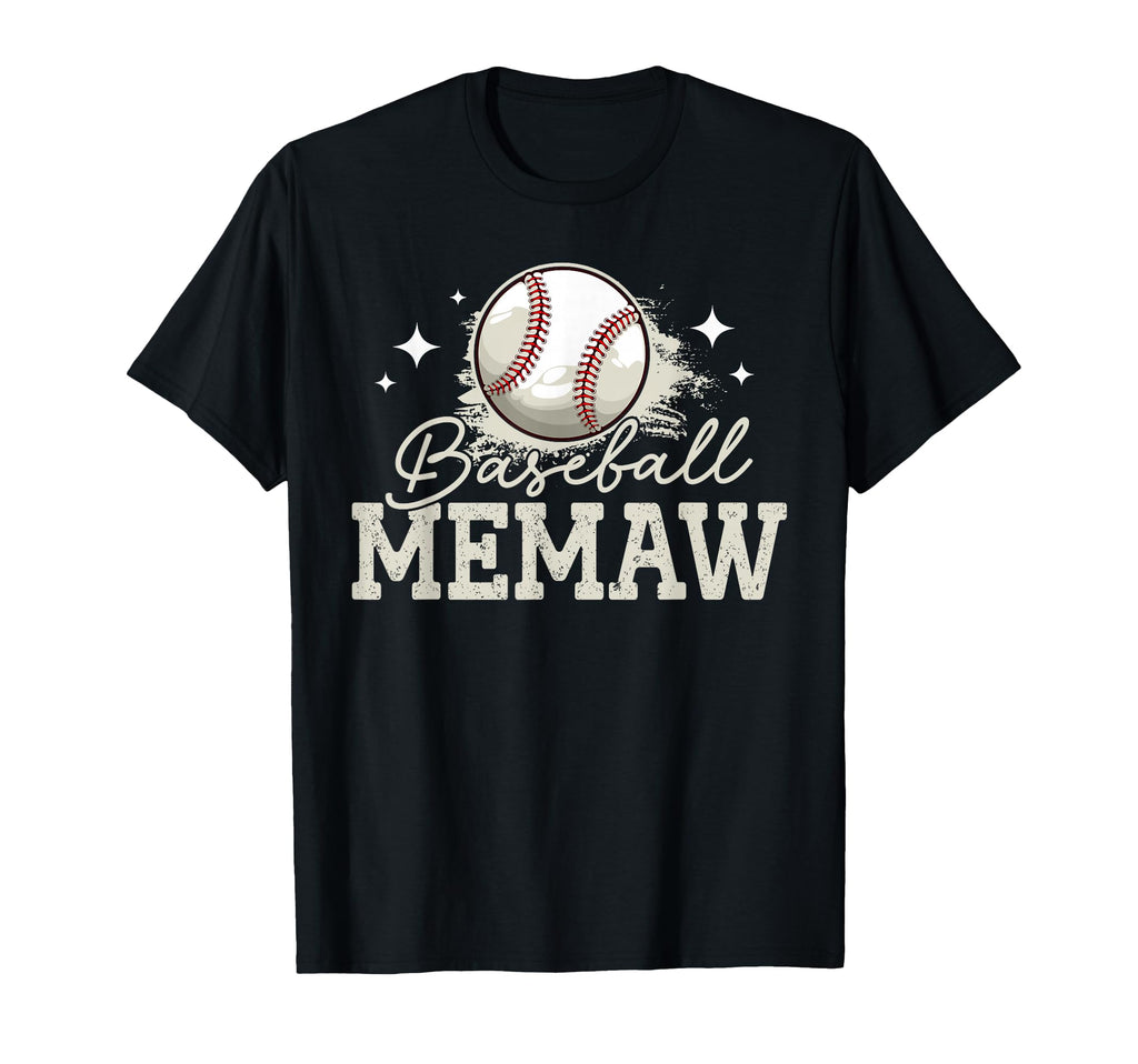 Baseball Memaw Sport Baseball Player T-Shirt - Graphic Print for Adults - T-Shirt, Sweatshirt, Hoodie