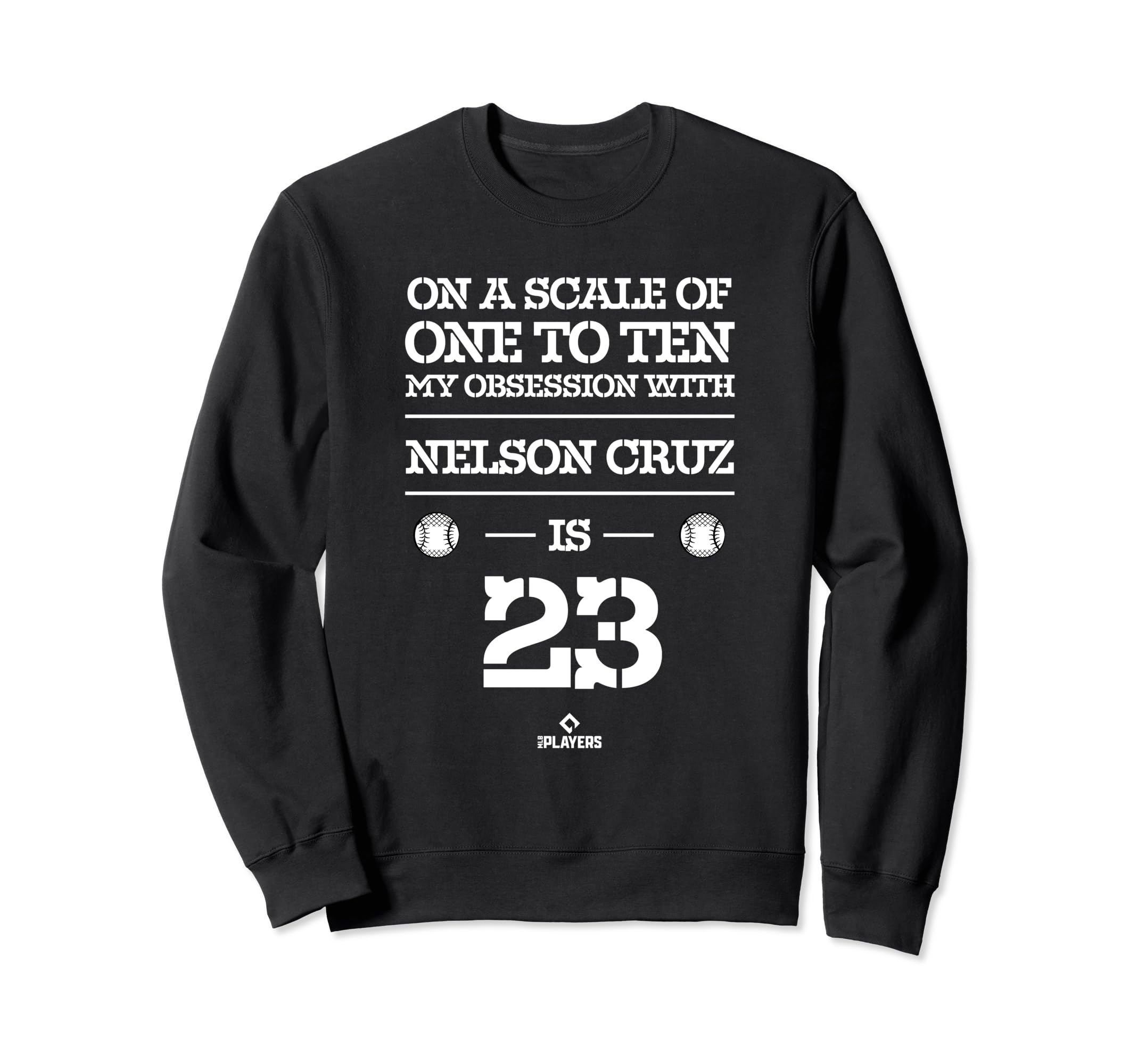 Nelson Cruz Obsession Mlbpa Sweatshirt - Minimalist Print Men Women - T-Shirt, Sweatshirt, Hoodie