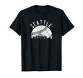 Seattle Washington Skyline T-Shirt - Minimalist Print for Adults - T-Shirt, Sweatshirt, Hoodie