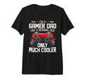 Mens Gamer Dad Like Normal Dad Fathers T-Shirt - Unique Graphic for Adults - T-Shirt, Sweatshirt, Hoodie