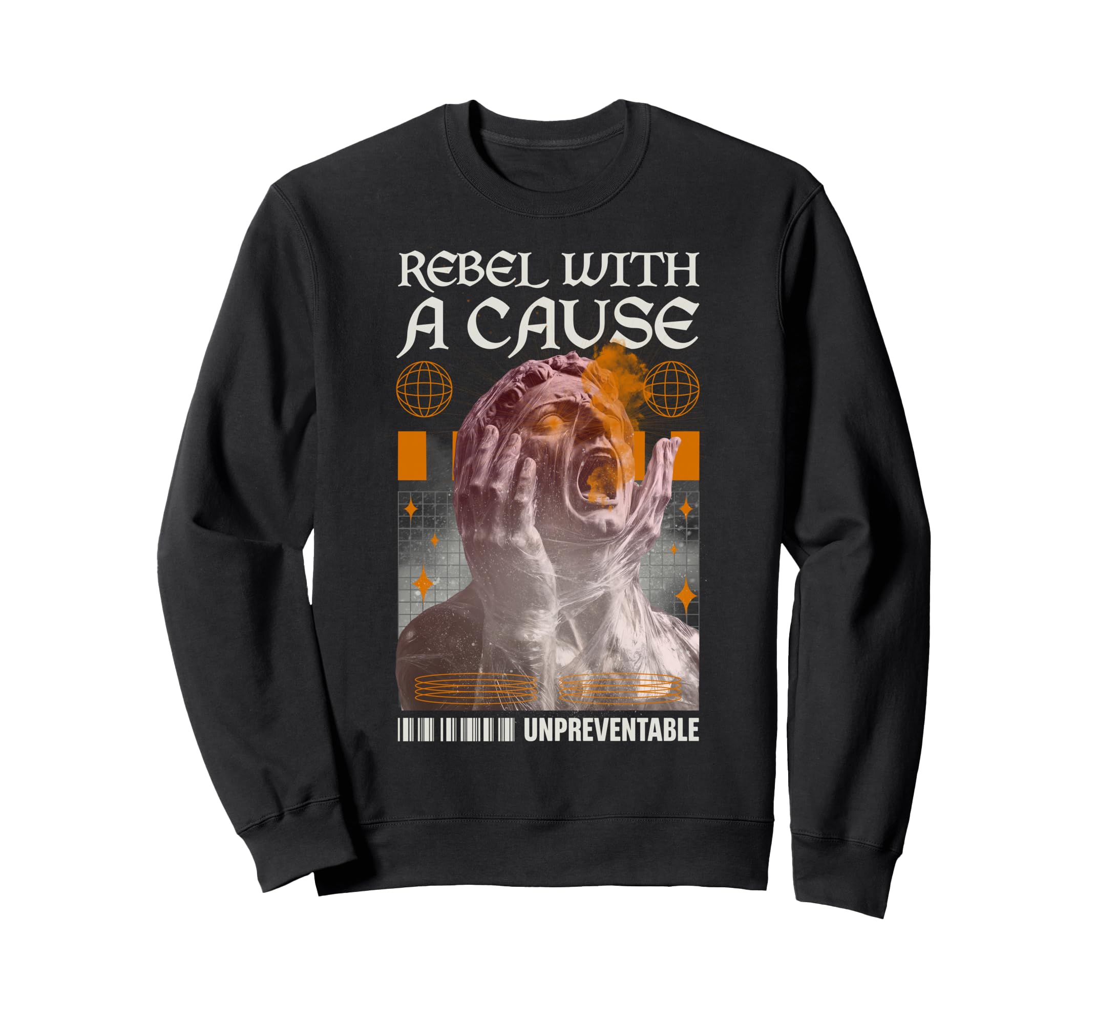 Y2K Rebel Bold Urban Graffiti Aesthetic Sweatshirt - Unique Graphic Unisex - T-Shirt, Sweatshirt, Hoodie