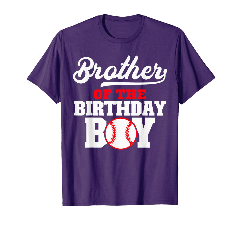 Brother Birthday Baseball Lover T-Shirt - Aesthetic Graphic Men Women - T-Shirt, Sweatshirt, Hoodie