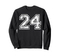 Basketball Player Jersey Number 24 Sweatshirt - Unique Graphic Men Women - T-Shirt, Sweatshirt, Hoodie