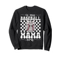 My Baseball Mom Mama Era Sweatshirt - Casual Everyday Wear for Adults - T-Shirt, Sweatshirt, Hoodie