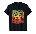 Love Peace Reggae Music Rastafari T-Shirt - Novelty Apparel Men Women - T-Shirt, Sweatshirt, Hoodie